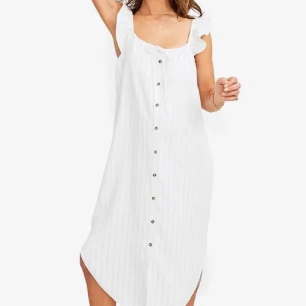 Hatch The Jenna Striped Maternity Dress Sz 0